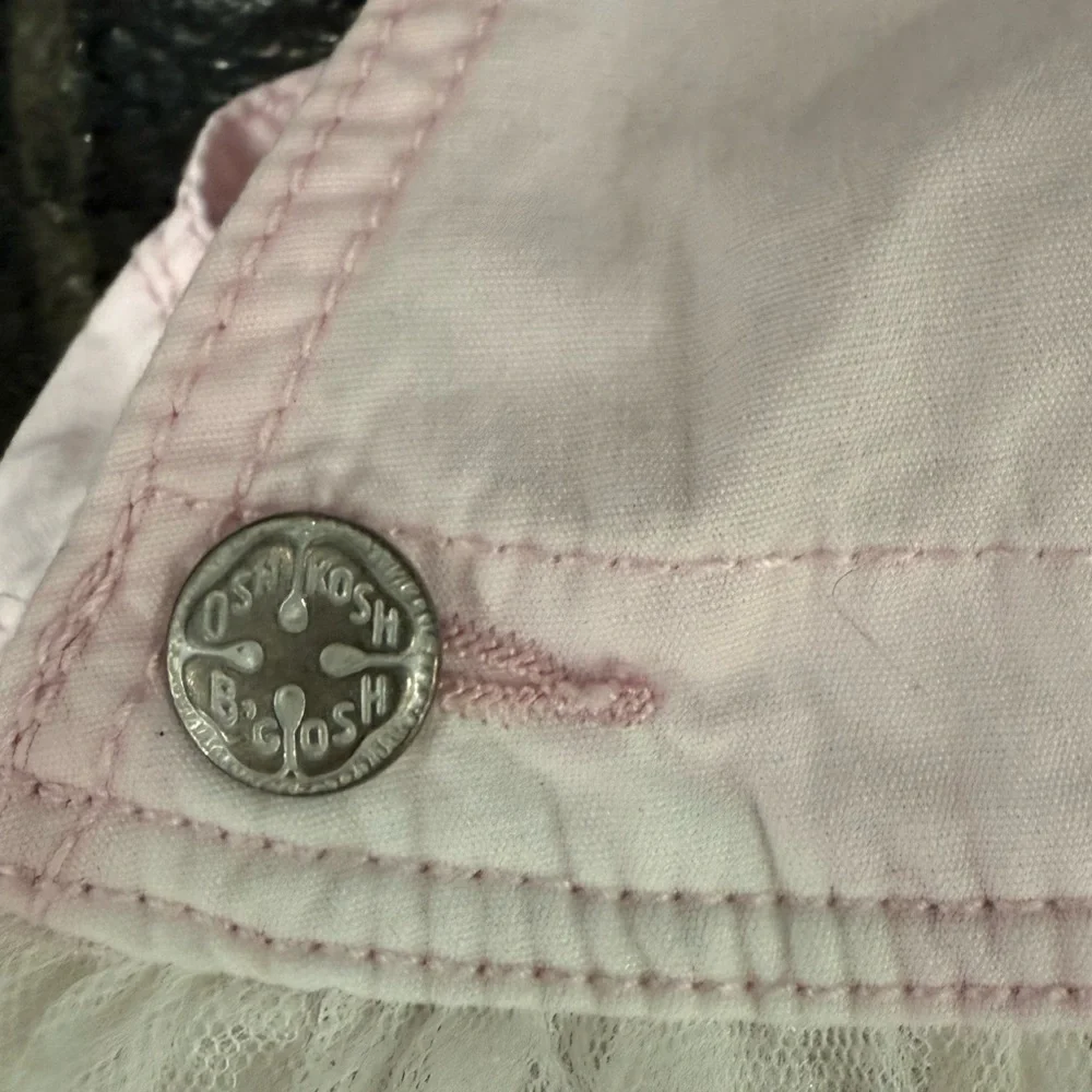 OshKosh B’gosh Baby Girls Size 4T Overall Skirt – Bunny Face/Tail Glitter Tutu